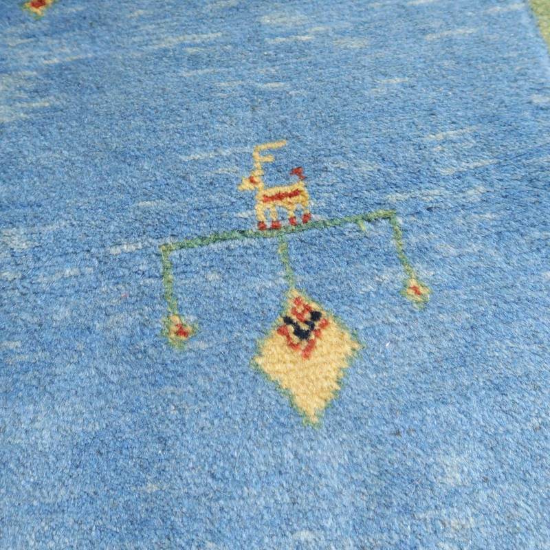 【オーダーメイド受付中】イラン　シラーズ産　ギャッベ 　（br-10584）