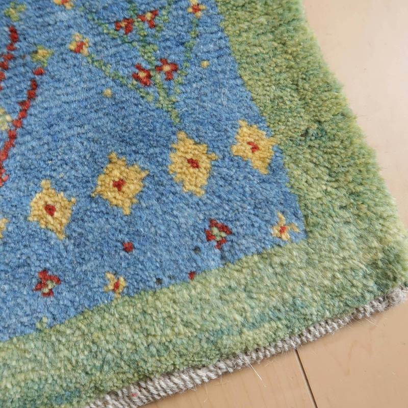 【オーダーメイド受付中】イラン　シラーズ産　ギャッベ 　（br-10584）