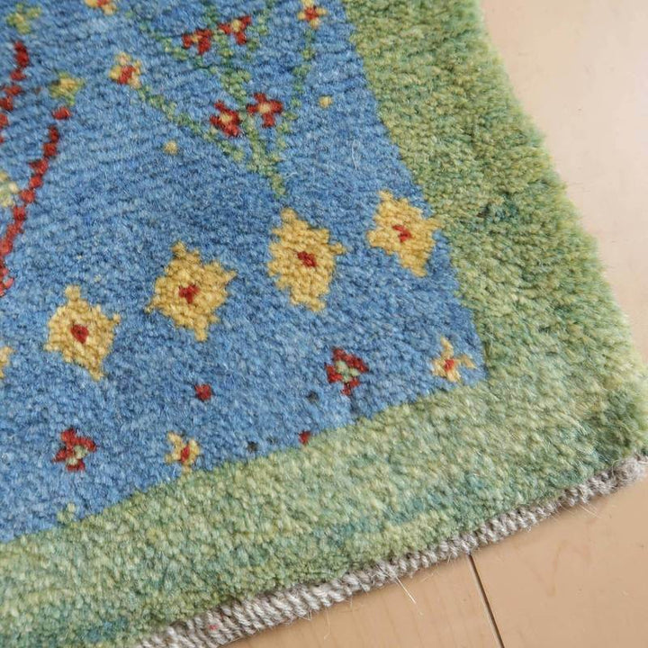 【オーダーメイド受付中】イラン　シラーズ産　ギャッベ 　（br-10584）