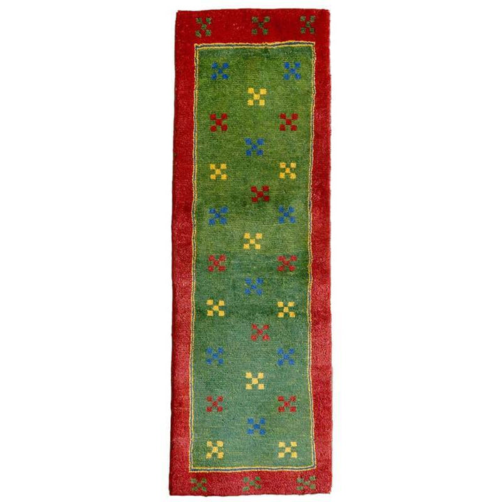 【オーダーメイド受付中】イラン　シラーズ産　ギャッベ 　（br-10980）