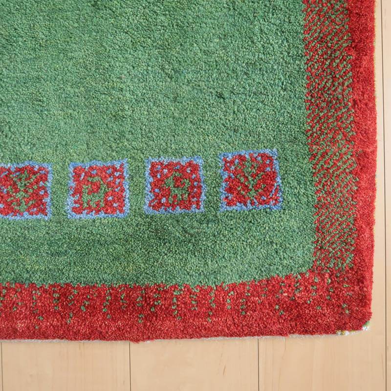 【オーダーメイド受付中】イラン　シラーズ産　ギャッベ 　（br-10983）