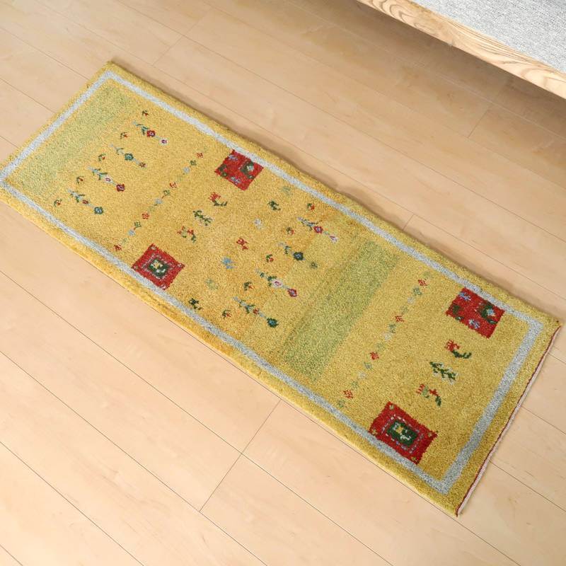 ギャッベ　149×55cm（BR-10987）