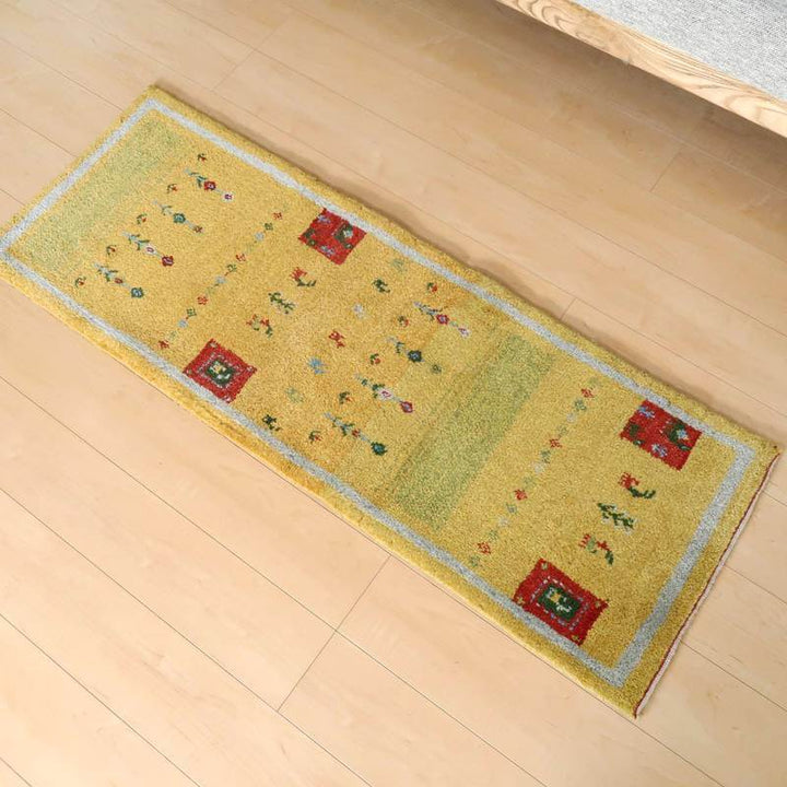 ギャッベ　149×55cm（BR-10987）