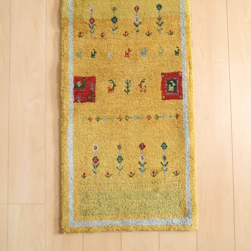 ギャッベ　149×55cm（BR-10987）