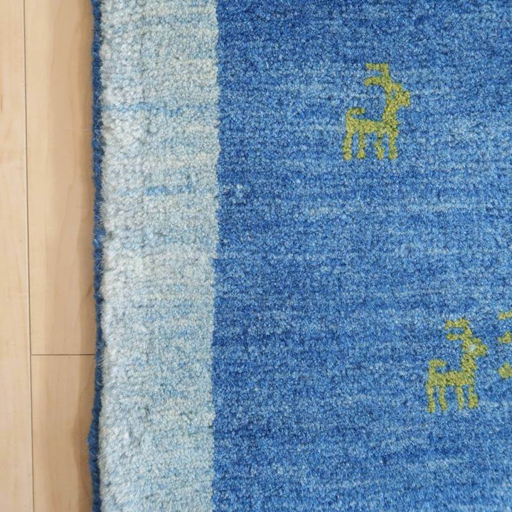 【オーダーメイド受付中】イラン　シラーズ産　ギャッベ 　（br-10988）