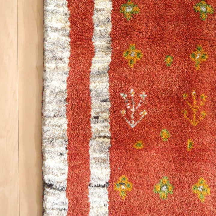 【オーダーメイド受付中】イラン　シラーズ産　ギャッベ 　（br-10989）