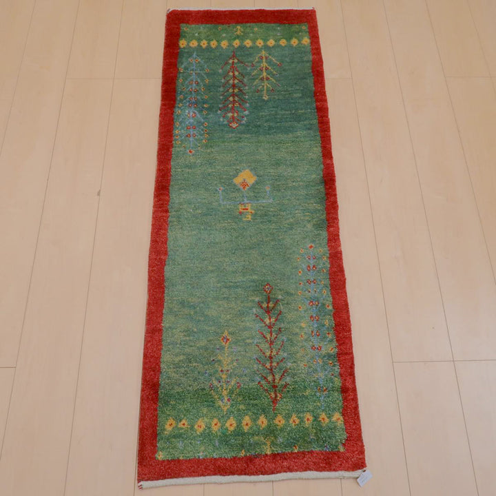 【オーダーメイド受付中】イラン　シラーズ産　ギャッベ 　（br-11625）