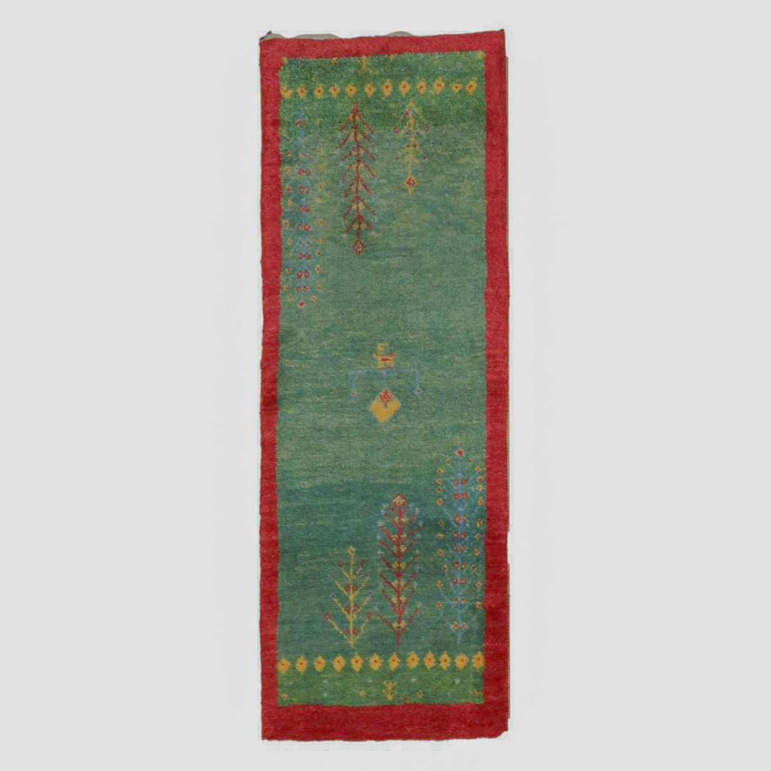 【オーダーメイド受付中】イラン　シラーズ産　ギャッベ 　（br-11625）