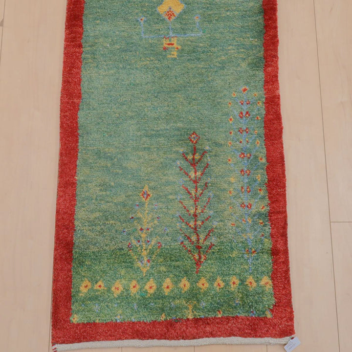 【オーダーメイド受付中】イラン　シラーズ産　ギャッベ 　（br-11625）