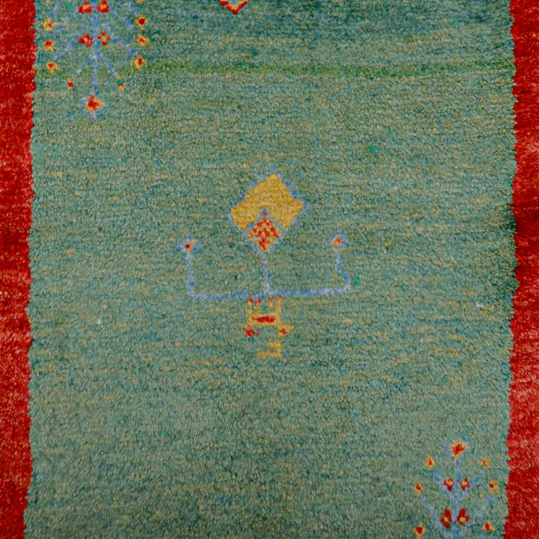 【オーダーメイド受付中】イラン　シラーズ産　ギャッベ 　（br-11625）