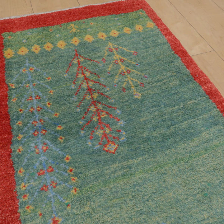 【オーダーメイド受付中】イラン　シラーズ産　ギャッベ 　（br-11625）