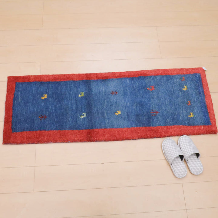 【オーダーメイド受付中】イラン　シラーズ産　ギャッベ 　（br-11629）