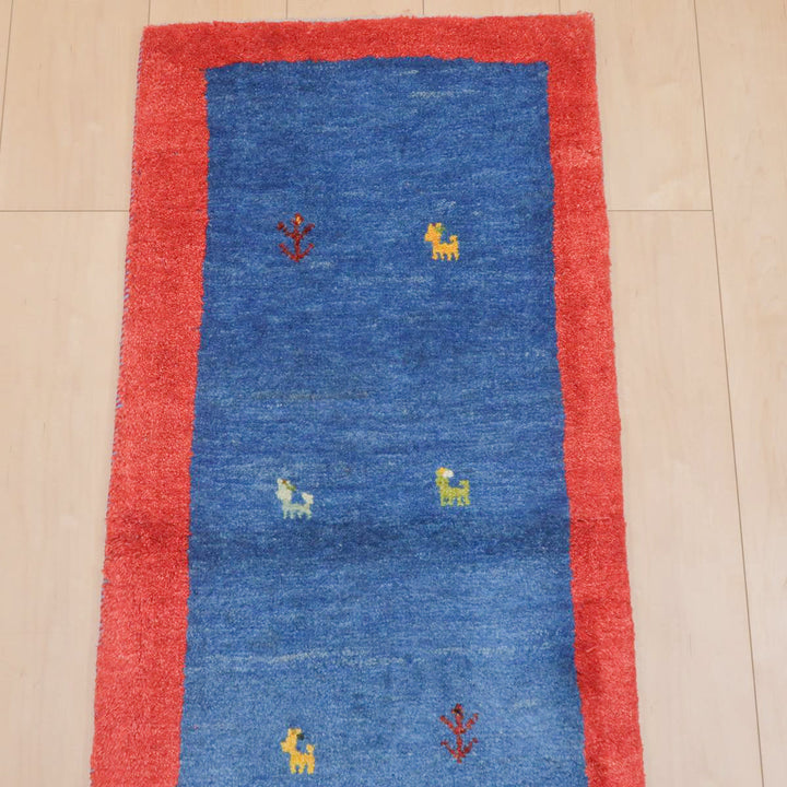 【オーダーメイド受付中】イラン　シラーズ産　ギャッベ 　（br-11629）