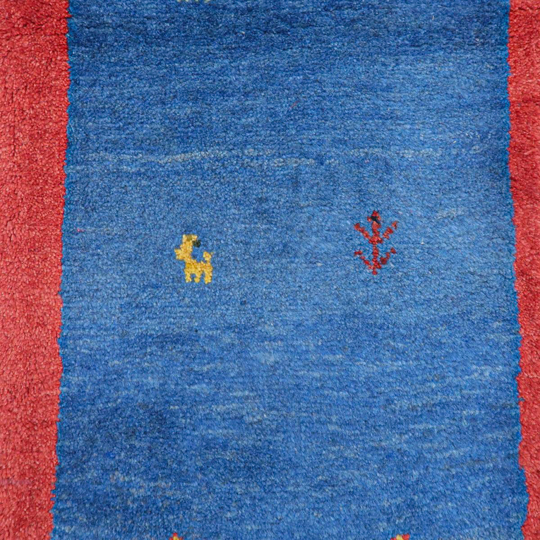 【オーダーメイド受付中】イラン　シラーズ産　ギャッベ 　（br-11629）