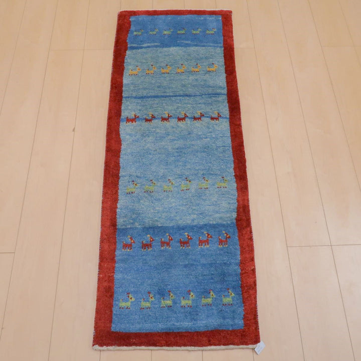 【オーダーメイド受付中】イラン　シラーズ産　ギャッベ 　（br-11630）