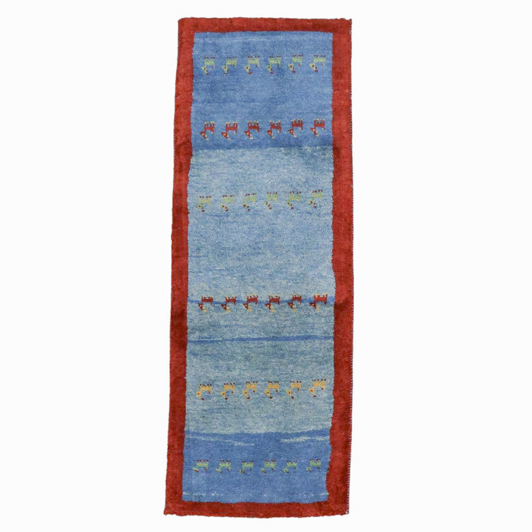 【オーダーメイド受付中】イラン　シラーズ産　ギャッベ 　（br-11630）