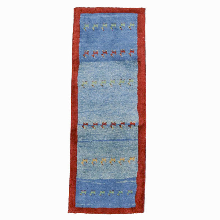 【オーダーメイド受付中】イラン　シラーズ産　ギャッベ 　（br-11630）