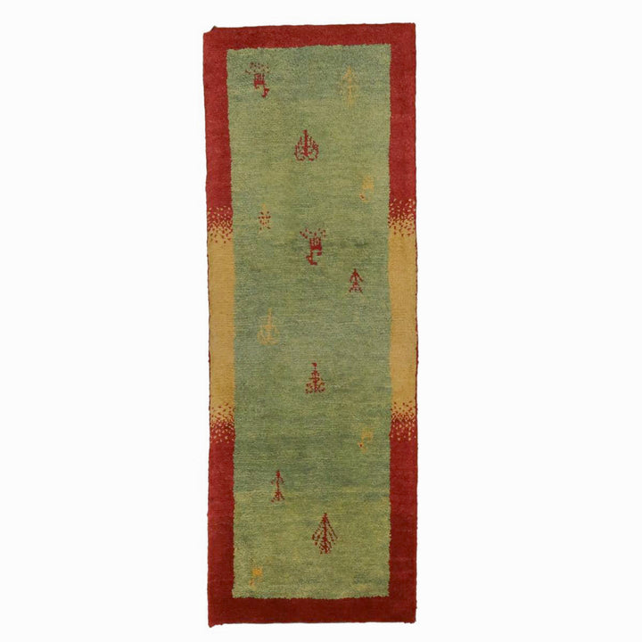 【オーダーメイド受付中】イラン　シラーズ産　ギャッベ 　（br-11632）