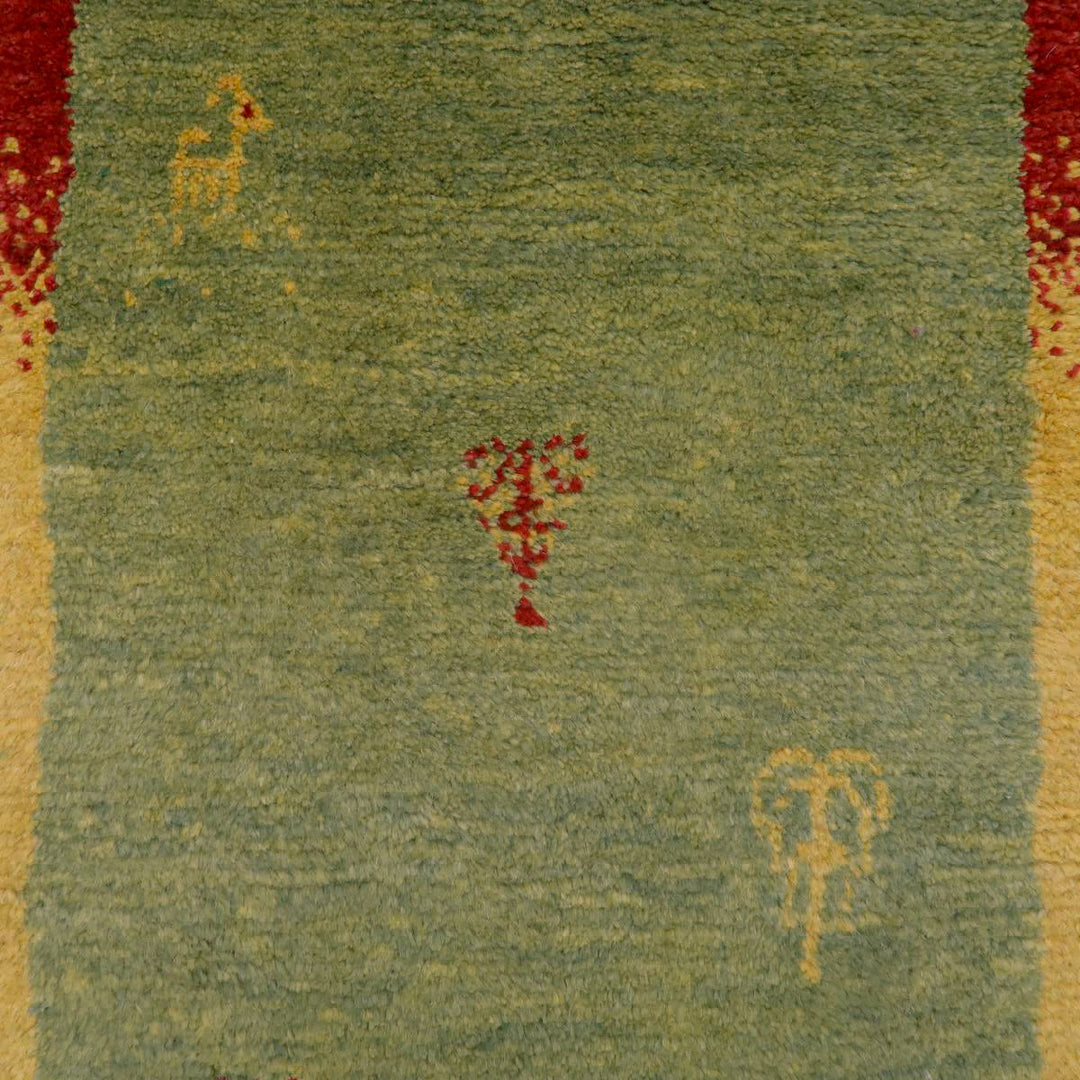 【オーダーメイド受付中】イラン　シラーズ産　ギャッベ 　（br-11632）