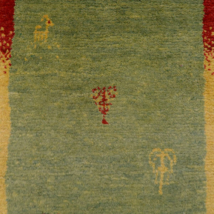 【オーダーメイド受付中】イラン　シラーズ産　ギャッベ 　（br-11632）