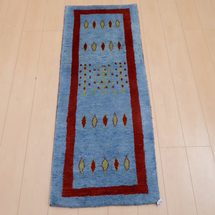 【オーダーメイド受付中】イラン　シラーズ産　ギャッベ 　（br-11635）