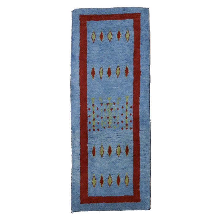 【オーダーメイド受付中】イラン　シラーズ産　ギャッベ 　（br-11635）