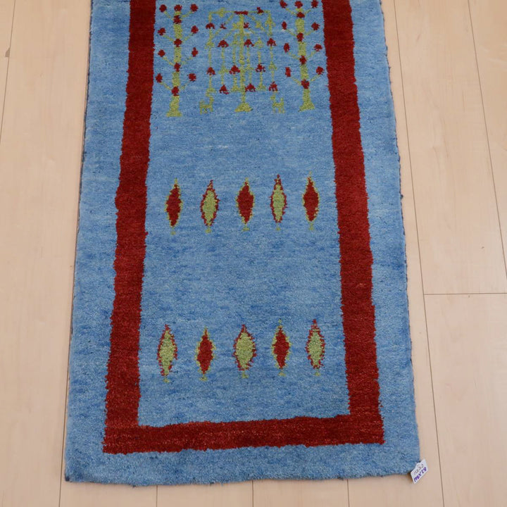 【オーダーメイド受付中】イラン　シラーズ産　ギャッベ 　（br-11635）