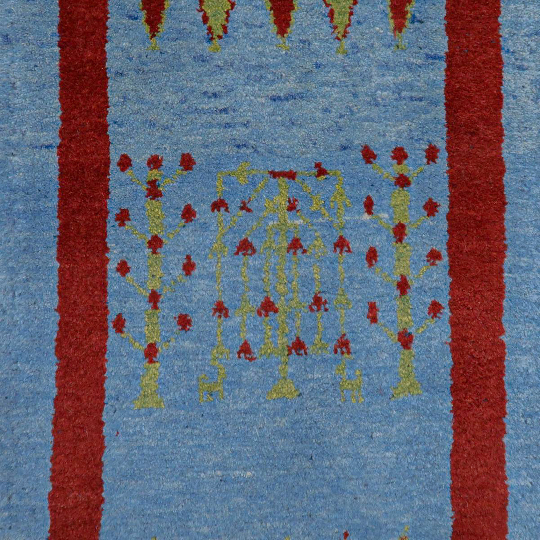 【オーダーメイド受付中】イラン　シラーズ産　ギャッベ 　（br-11635）