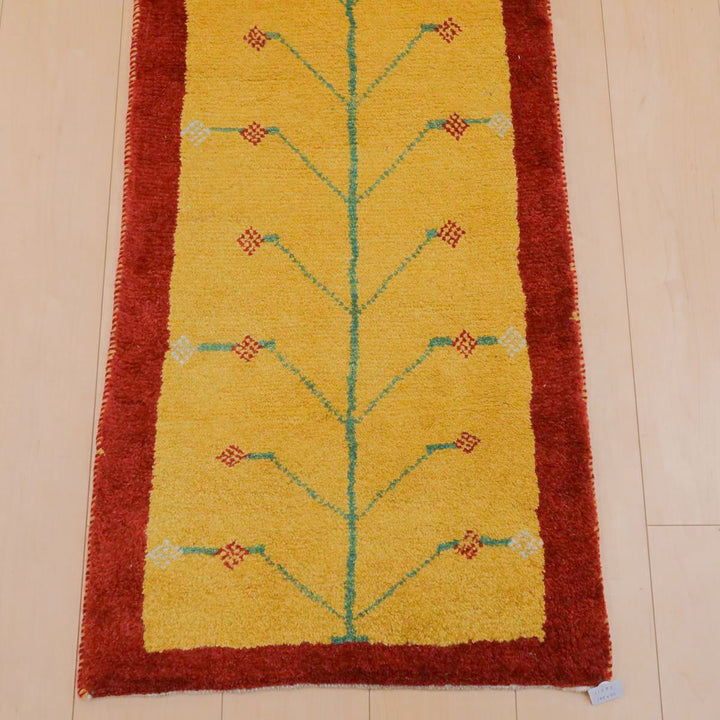 【オーダーメイド受付中】イラン　シラーズ産　ギャッベ 　（br-11640）