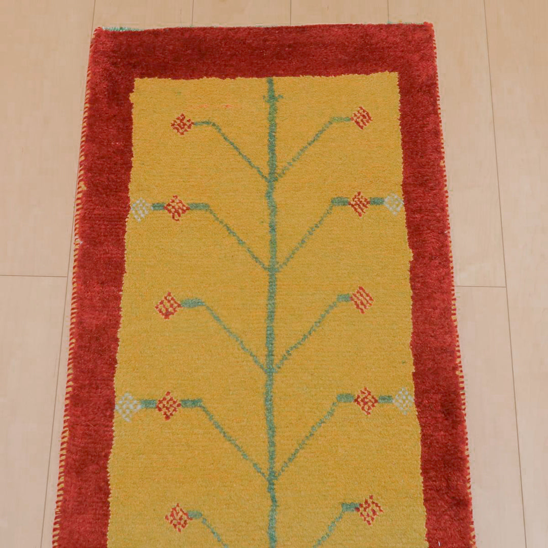 【オーダーメイド受付中】イラン　シラーズ産　ギャッベ 　（br-11640）