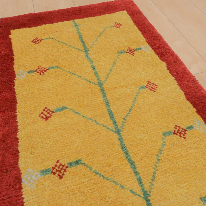 【オーダーメイド受付中】イラン　シラーズ産　ギャッベ 　（br-11640）