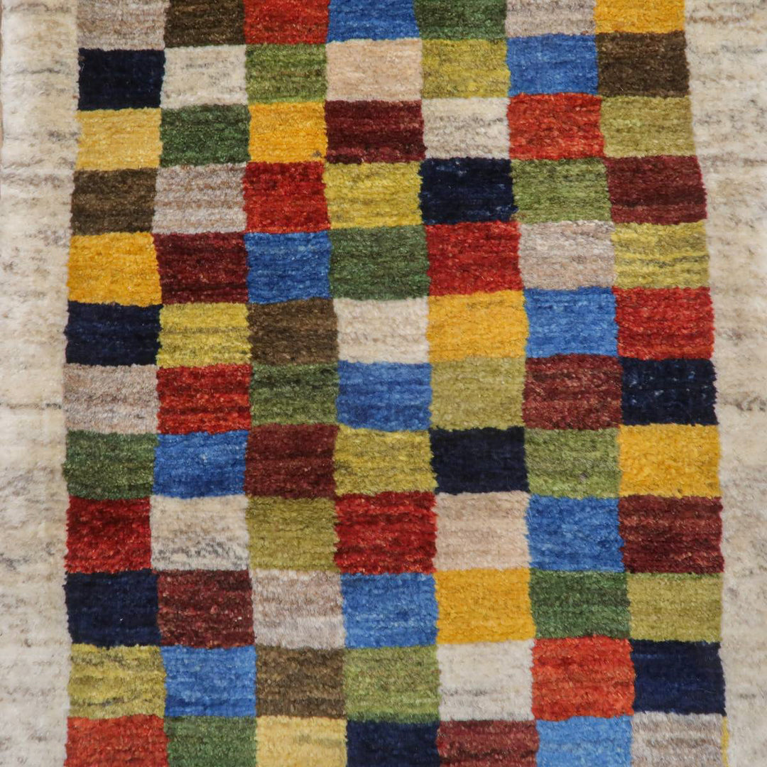 【オーダーメイド受付中】イラン　シラーズ産　ギャッベ 　（br-11641）