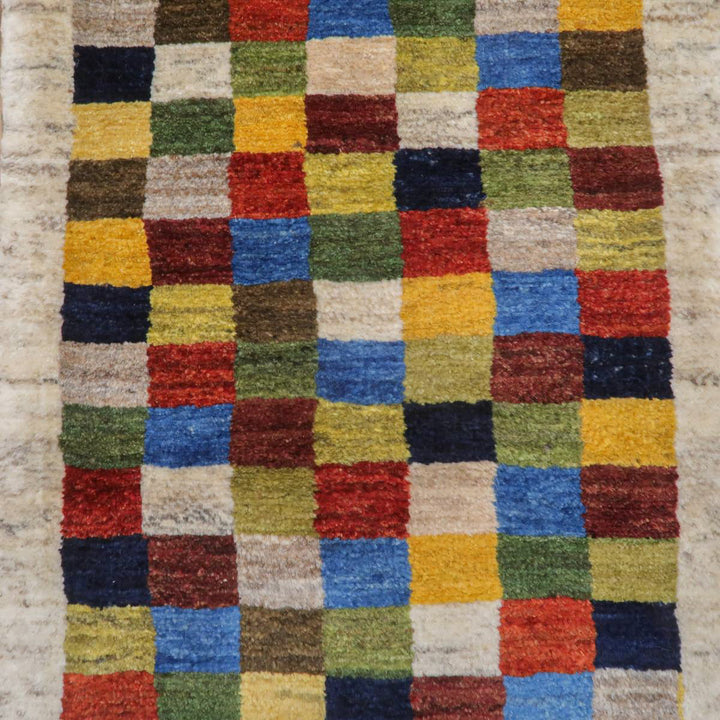 【オーダーメイド受付中】イラン　シラーズ産　ギャッベ 　（br-11641）