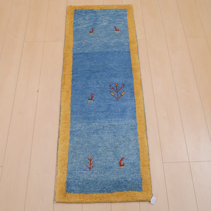 【オーダーメイド受付中】イラン　シラーズ産　ギャッベ 　（br-11642）