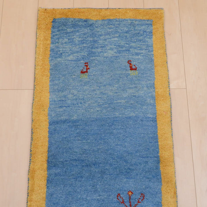 【オーダーメイド受付中】イラン　シラーズ産　ギャッベ 　（br-11642）