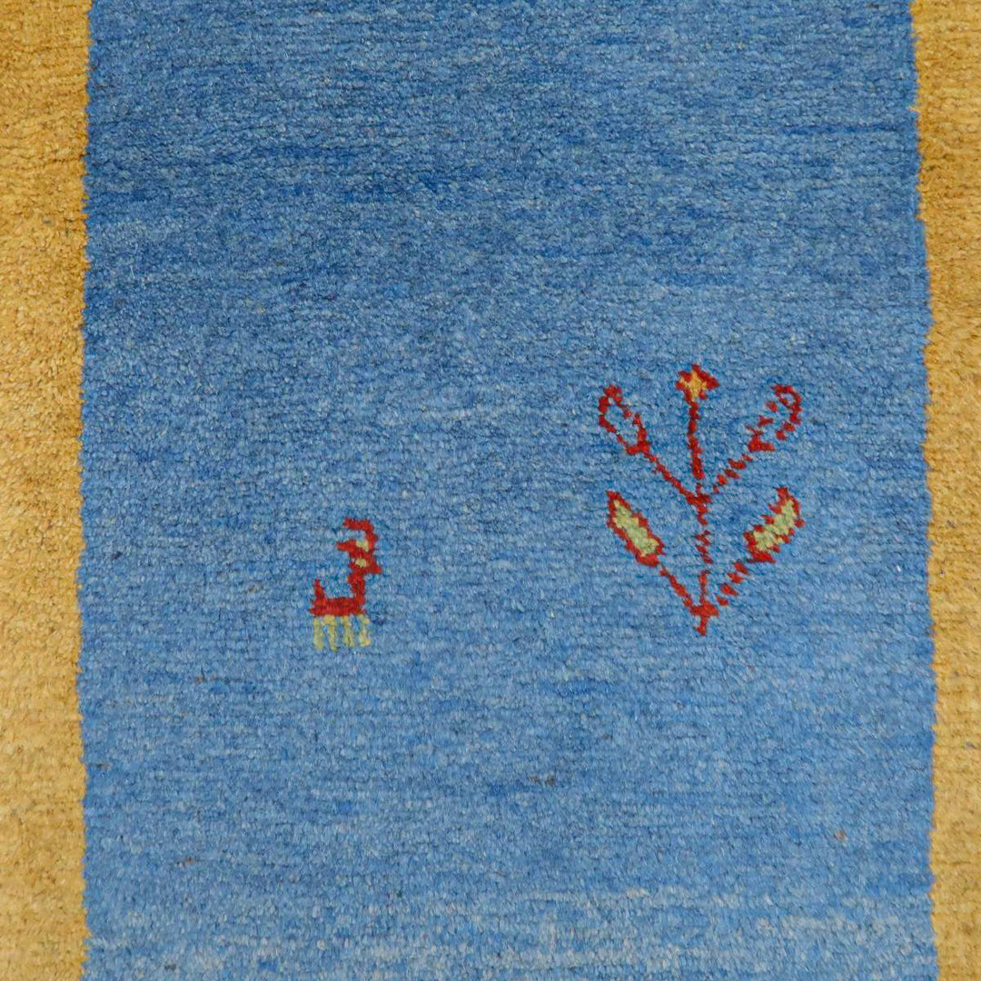 【オーダーメイド受付中】イラン　シラーズ産　ギャッベ 　（br-11642）