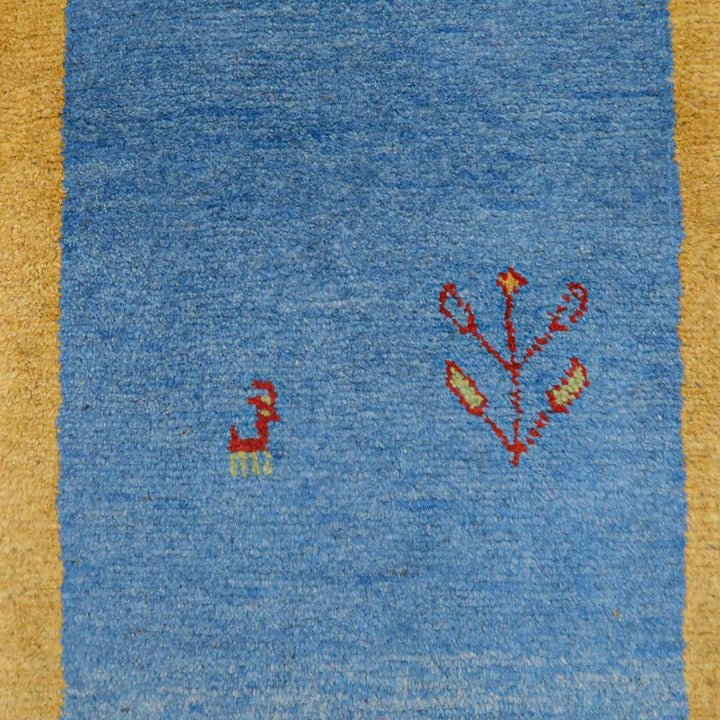 【オーダーメイド受付中】イラン　シラーズ産　ギャッベ 　（br-11642）