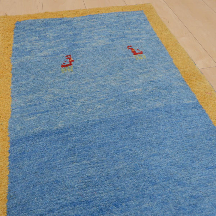 【オーダーメイド受付中】イラン　シラーズ産　ギャッベ 　（br-11642）