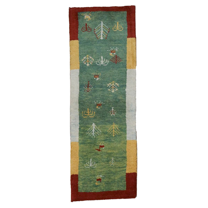 【オーダーメイド受付中】イラン　シラーズ産　ギャッベ 　（br-11645）