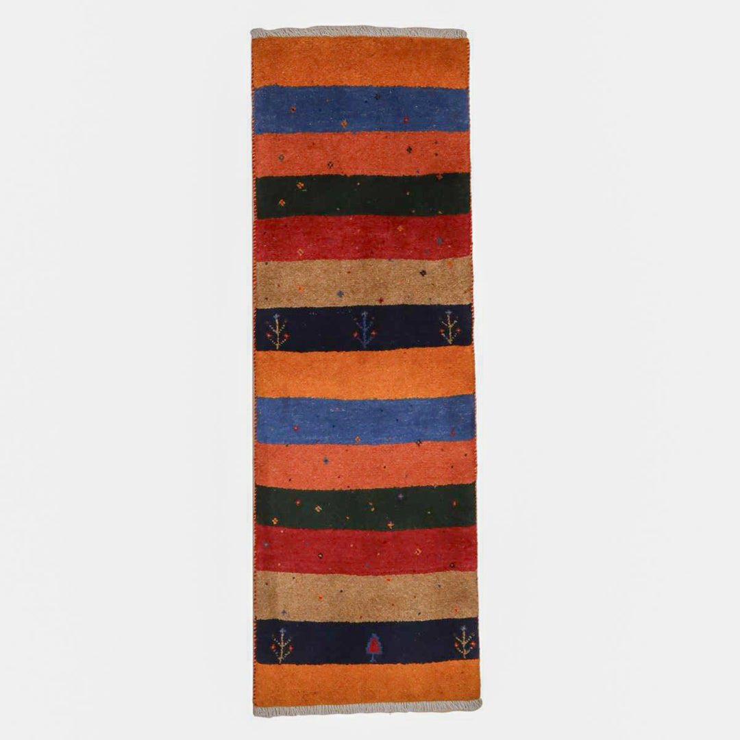 【オーダーメイド受付中】イラン　シラーズ産　ギャッベ 　（br-11660）