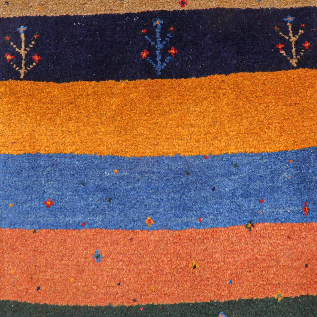 【オーダーメイド受付中】イラン　シラーズ産　ギャッベ 　（br-11660）