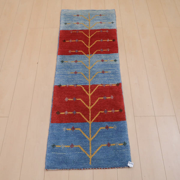 【オーダーメイド受付中】イラン　シラーズ産　ギャッベ 　（br-11662）