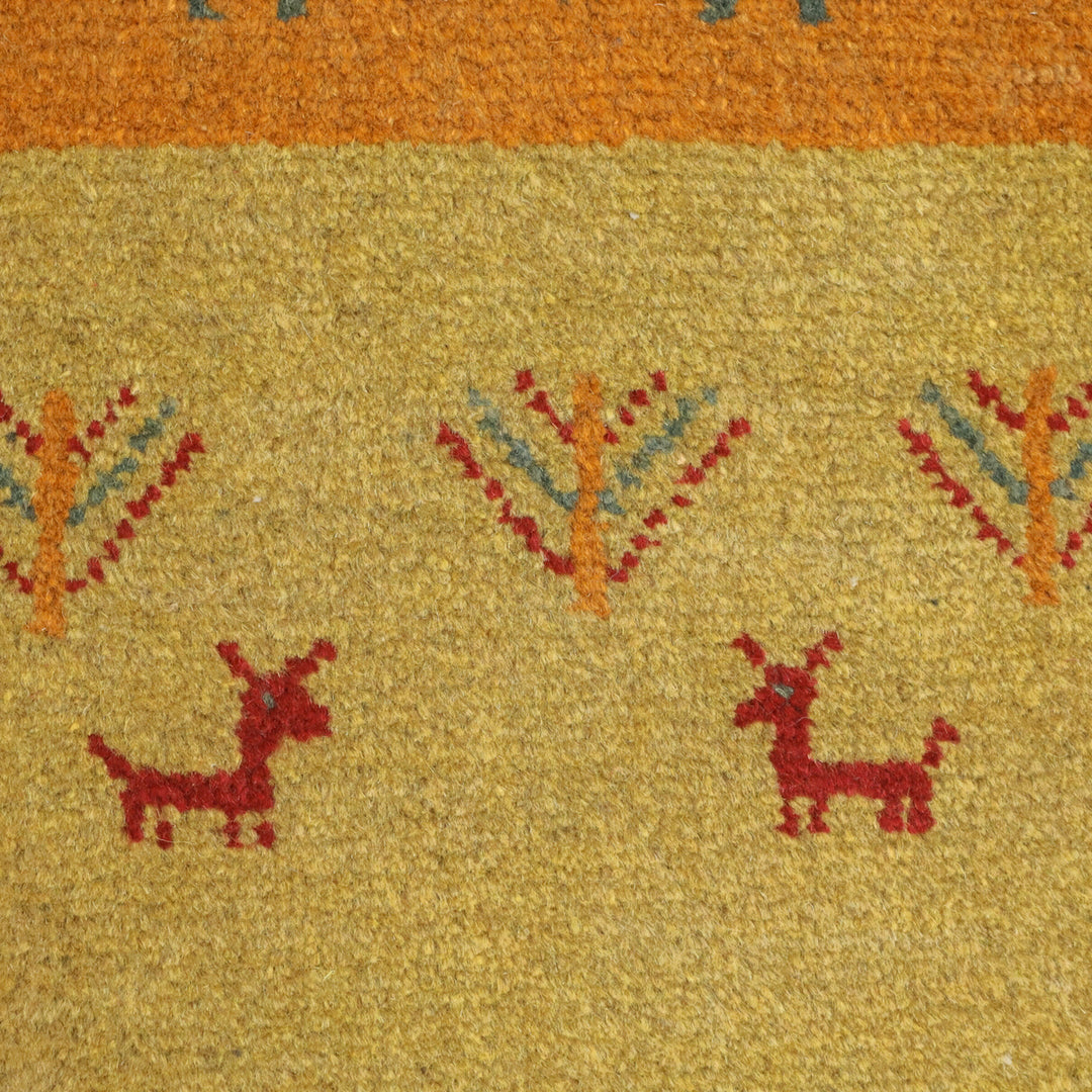 ギャッベ（ギャッベ）　152×53cm（BR-12466）