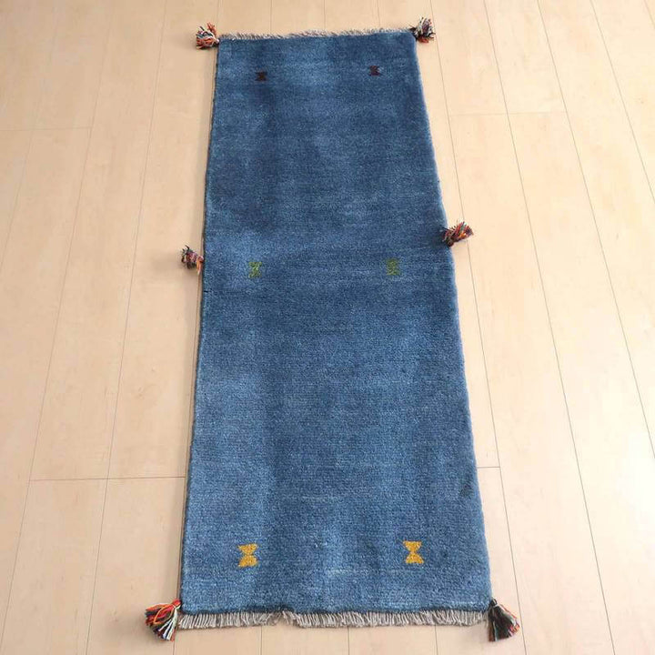 【オーダーメイド受付中】イラン　シラーズ産　ギャッベ 　（br-60921）