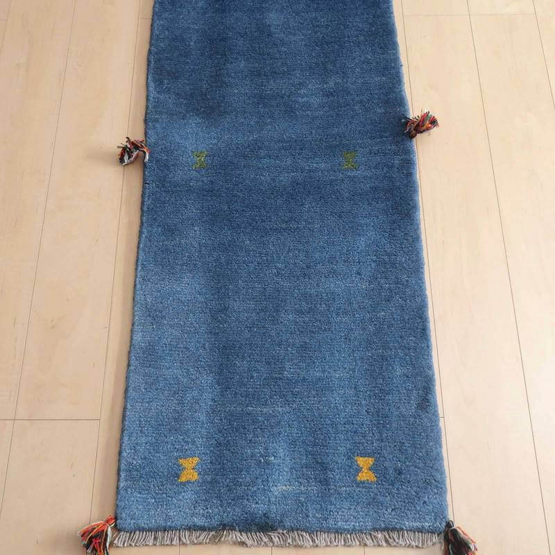 【オーダーメイド受付中】イラン　シラーズ産　ギャッベ 　（br-60921）