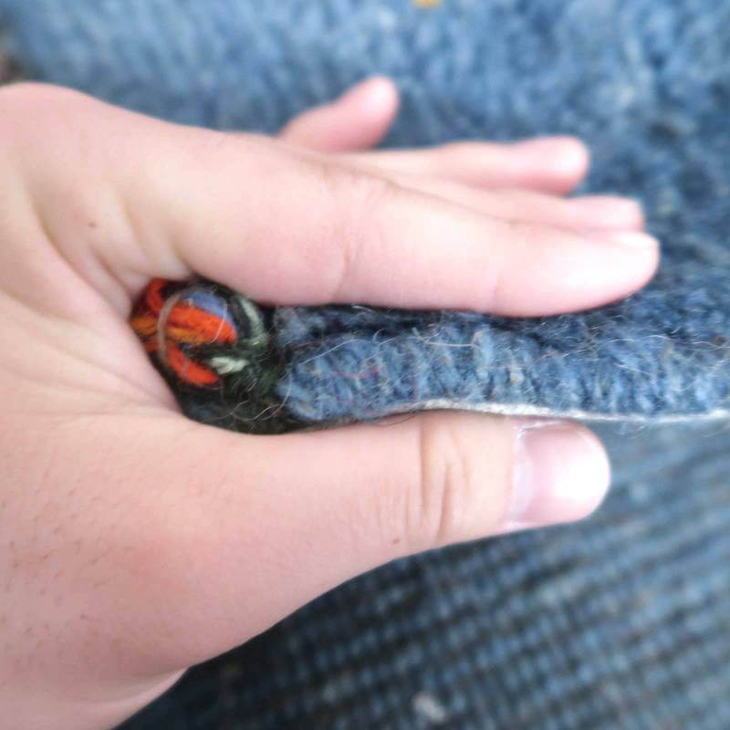 【オーダーメイド受付中】イラン　シラーズ産　ギャッベ 　（br-60921）