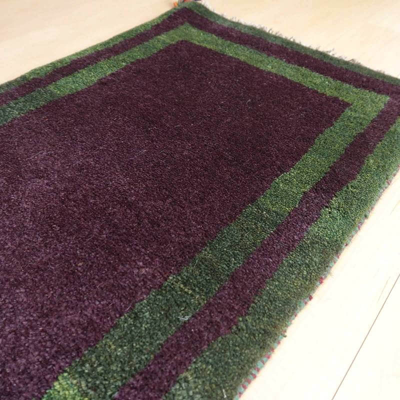 【オーダーメイド受付中】イラン　シラーズ産　ギャッベ 　（br-64428）