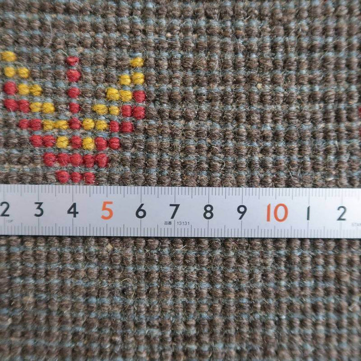 【オーダーメイド受付中】イラン　シラーズ産　ギャッベ 　（br-65023）