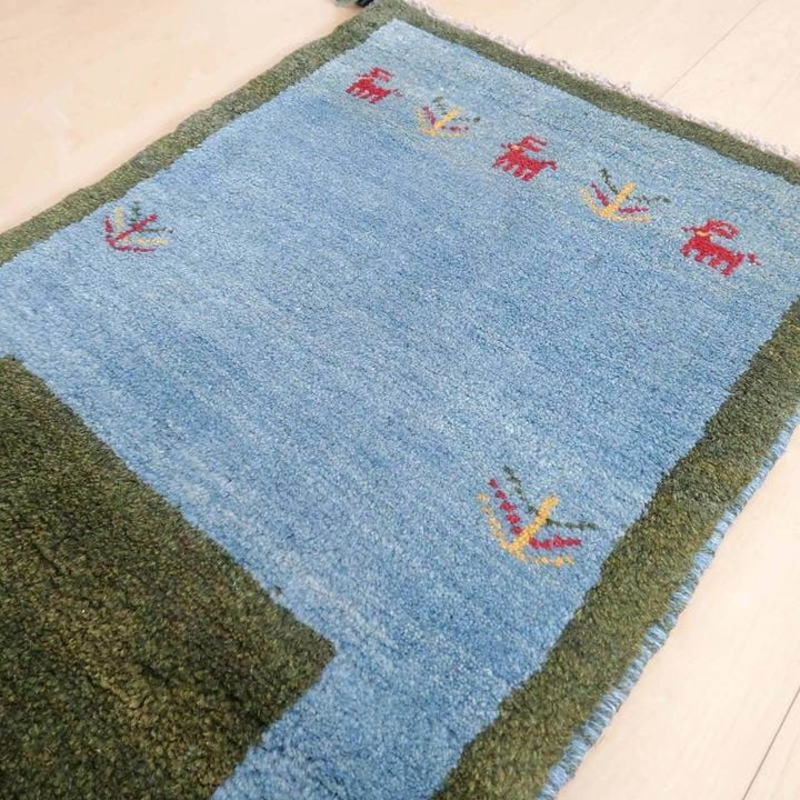 【オーダーメイド受付中】イラン　シラーズ産　ギャッベ 　（br-68092）