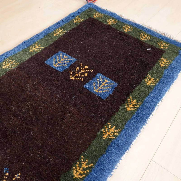 【オーダーメイド受付中】イラン　シラーズ産　ギャッベ 　（br-70279）